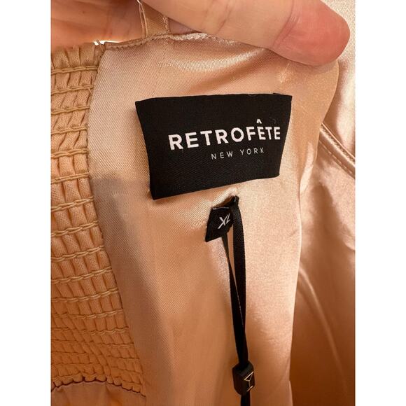 Retrofete Cosmo Mini Dress Underwire Satin Party Summer Spring Statement Size XL - Picture 14 of 16